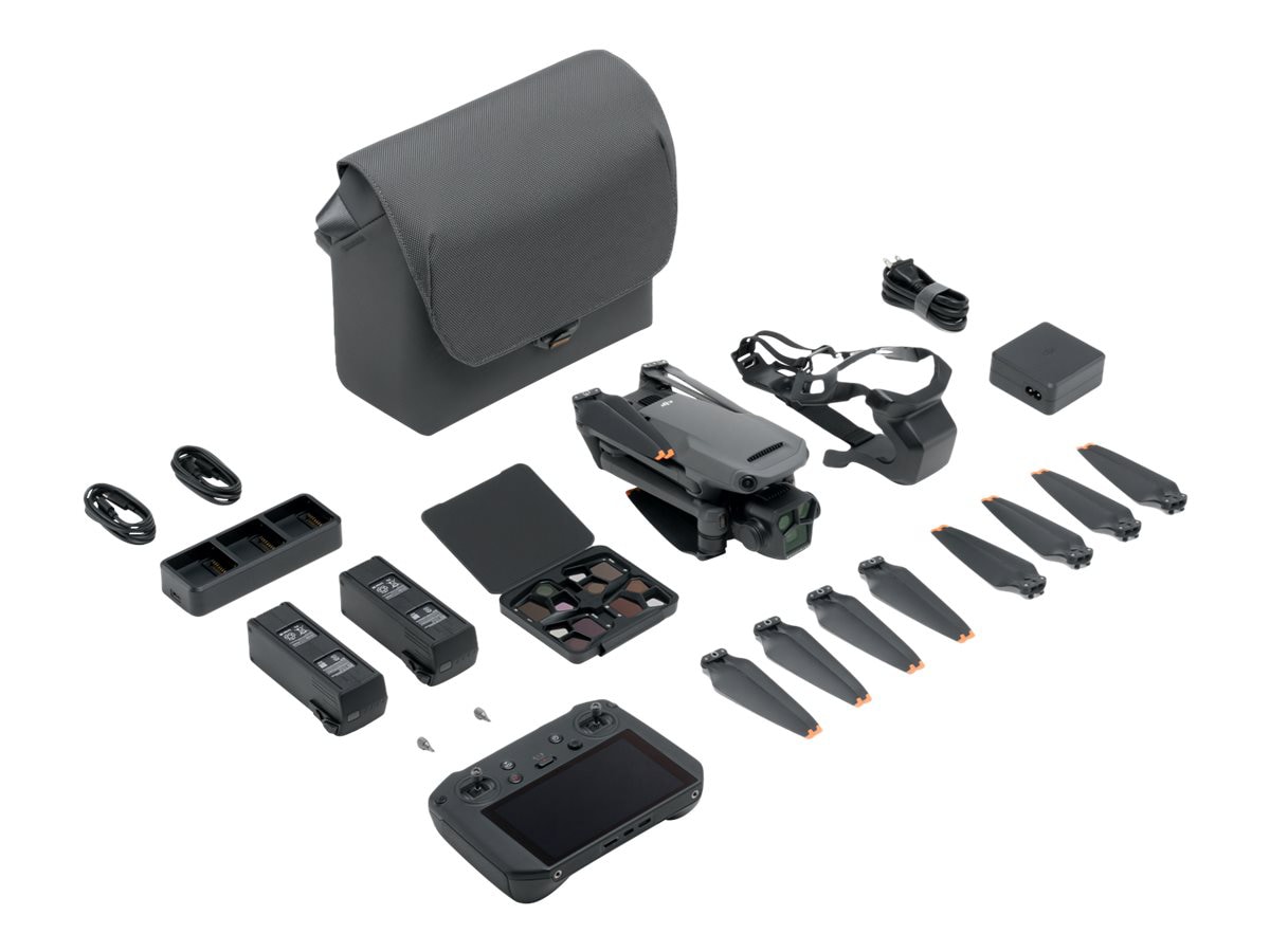 Thumbnail 3 of 10 for DJI Mavic 3 Pro Fly More Combo (DJI RC Pro) - drone