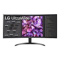 LG UltraWide 34BQ60QC-B - LED monitor - curved - QHD - 34" - HDR