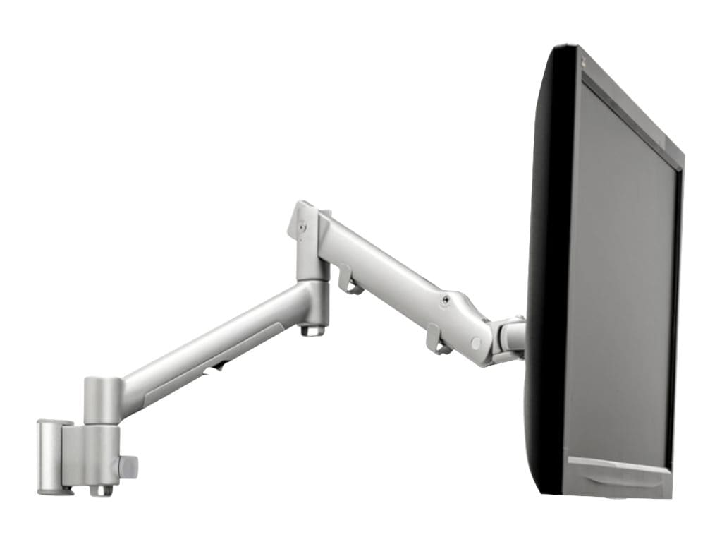 Atdec AWMS-DW6-S - mounting kit - full-motion adjustable arm - for monitor / curved monitor - silver
