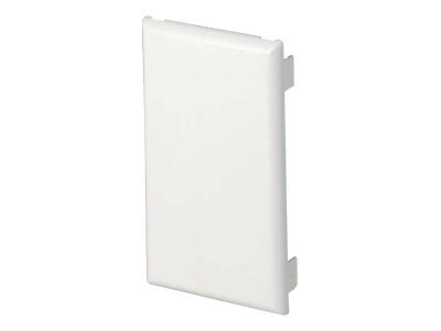 Panduit Pan-Way Classic Series Snap-on Single Gang Blank Cover Faceplate -