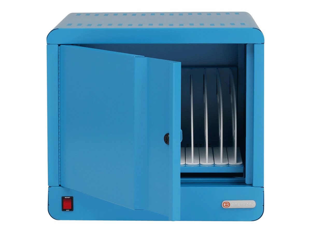 Bretford Cube Micro Tray TVT10AC - mounting component - for 10 notebooks/tablets - topaz