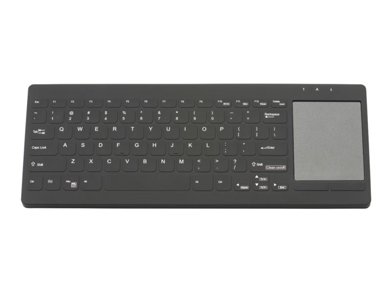 TG3 Electronics - keyboard - with touchpad - QWERTY - US - black