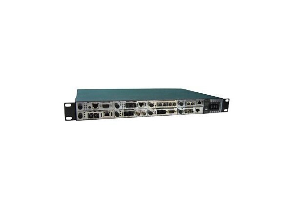 Transition Networks 8-slot Point System Chassis with -48V power supply