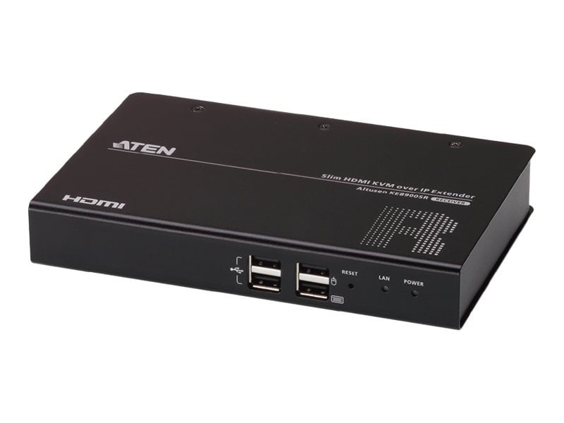 ALTUSEN KE8900SR Slim HDMI Single Display KVM over IP Receiver - KVM extender