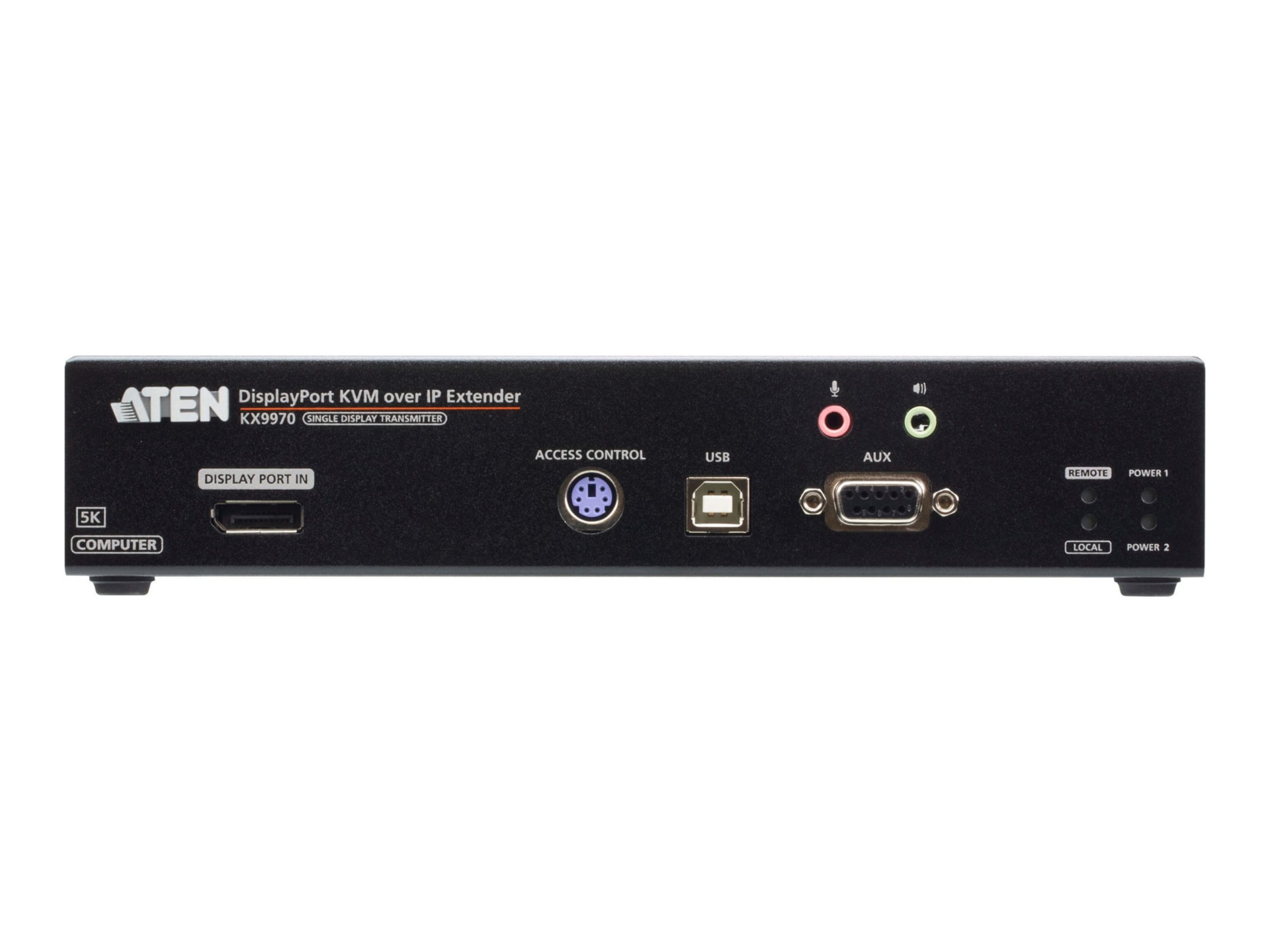 ATEN - KVM / audio / serial / USB extender - USB, DisplayPort, RS-232