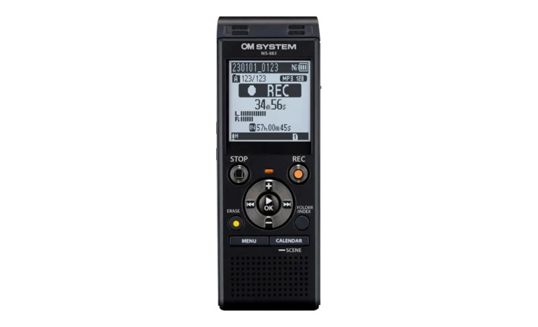 OM SYSTEM WS-883 ボイスレコーダー Amazon.com: OM SYSTEM WS-883 Digital Voice Recorder with