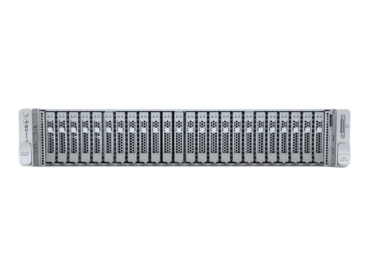 Cisco UCS C240 M6 SFF Rack Server - rack-mountable no CPU - 0 GB - no HDD