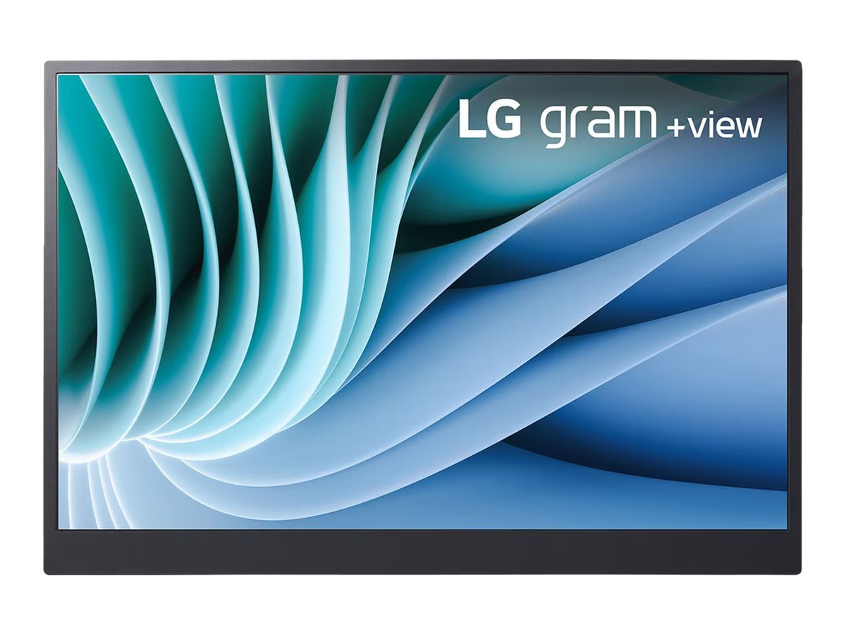 LG gram +view 16MR70.ASDU 16" Class WQXGA LCD Monitor - Silver