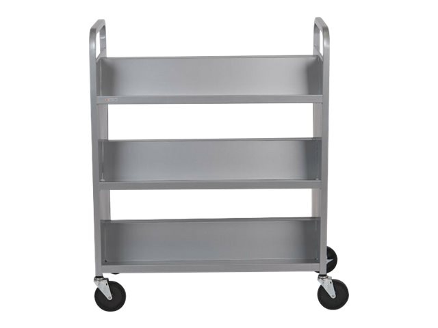 Bretford Duro Series Booktruck - trolley - 6 shelves - royal blue