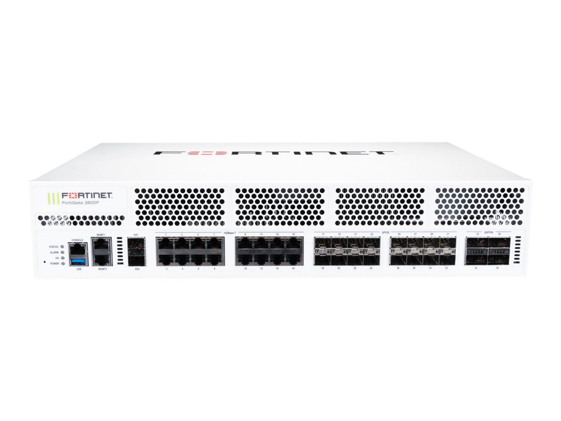 Fortinet FortiGate 2600F-DC - security appliance - FG-2600F-DC ...