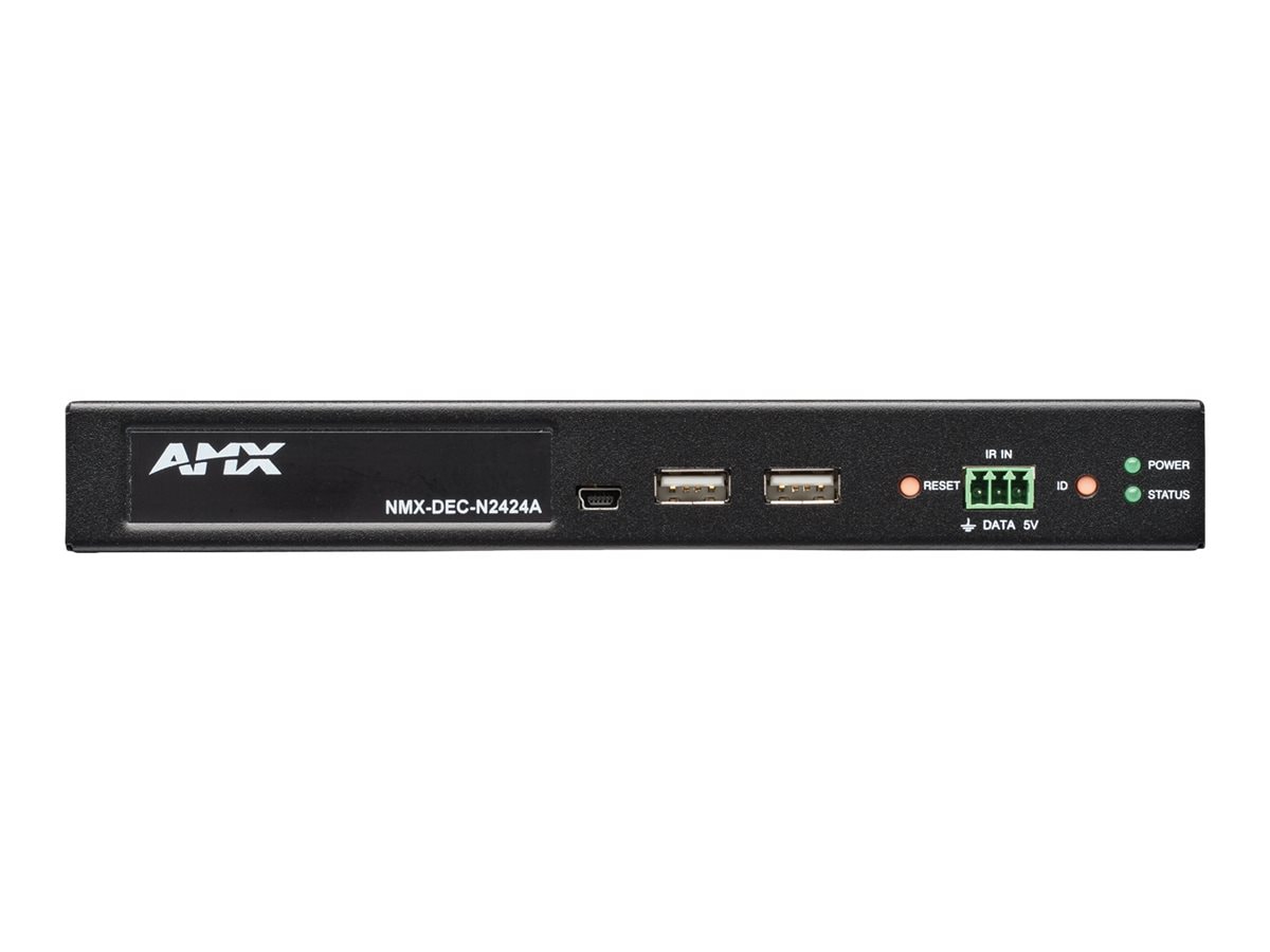 AMX NMX-DEC-N2424A video over IP decoder