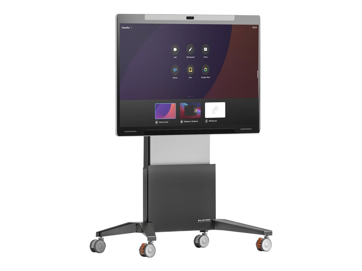 Salamander FPS Series cart - Electric Lift - for interactive flat panel / t