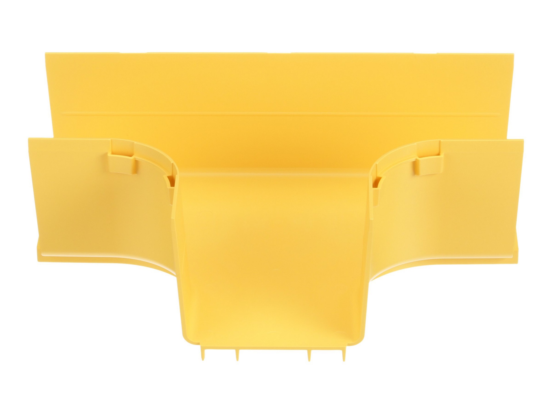 Panduit FiberRunner® Horizontal Tee, 90°, 4x4, Yellow