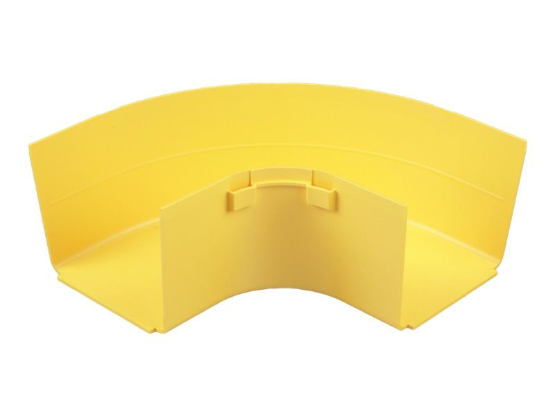 Panduit FiberRunner® Horizontal Right-Angle, 90°, 4x4, Yellow