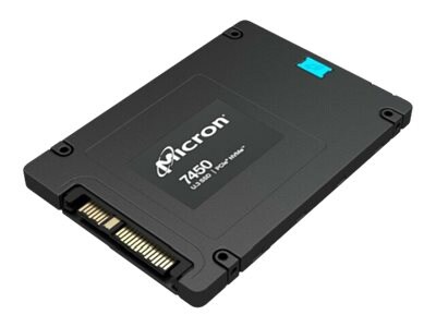 Micron 7450 MAX - SSD - Mixed Use - 1.6 To - U.3 PCIe 4.0 x4 (NVMe) - CRU