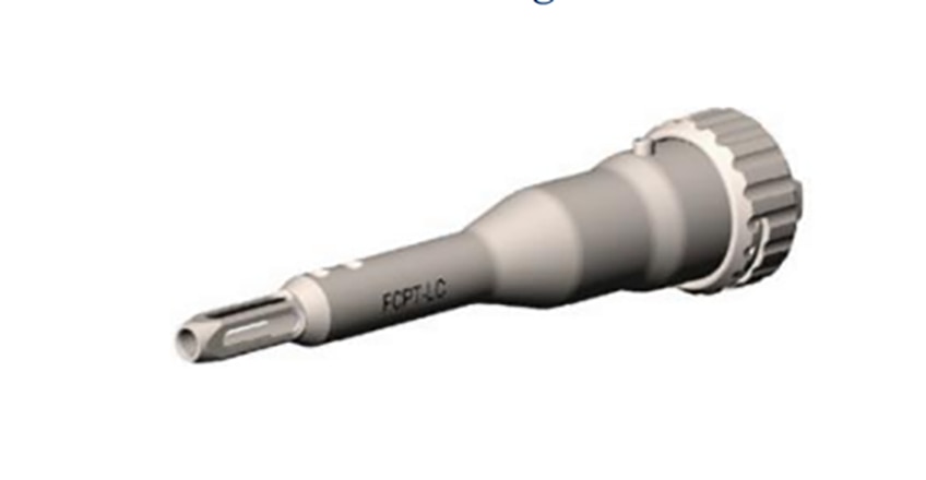 VIAVI Inspection Tip with LC Bulkhead Connector for FiberChek Sidewinder Fiber Microscope