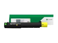 Lexmark 85D0HY0 - yellow - original - toner cartridge - LCCP, LRP