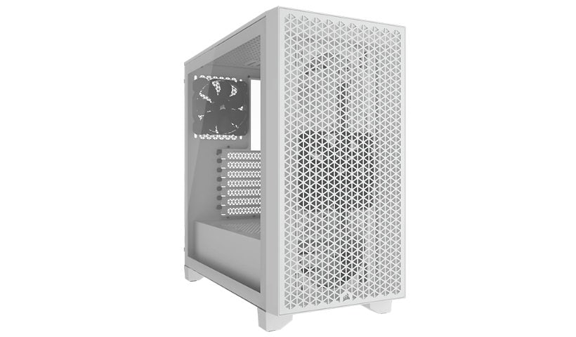 CORSAIR 3000D Airflow Mid-Tower PC Case - White