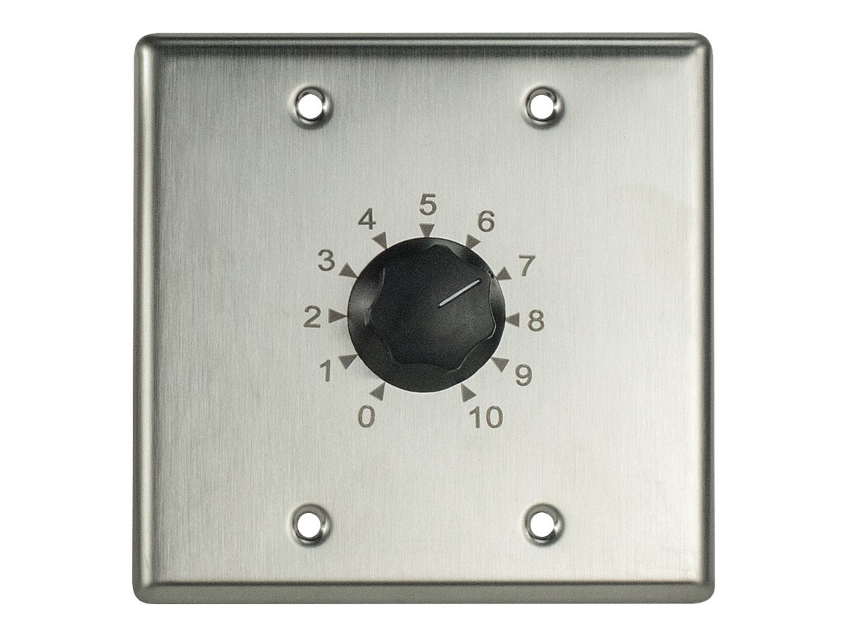 AtlasIED E408-250 - volume control attenuator - precision, plate mounted, 250 W