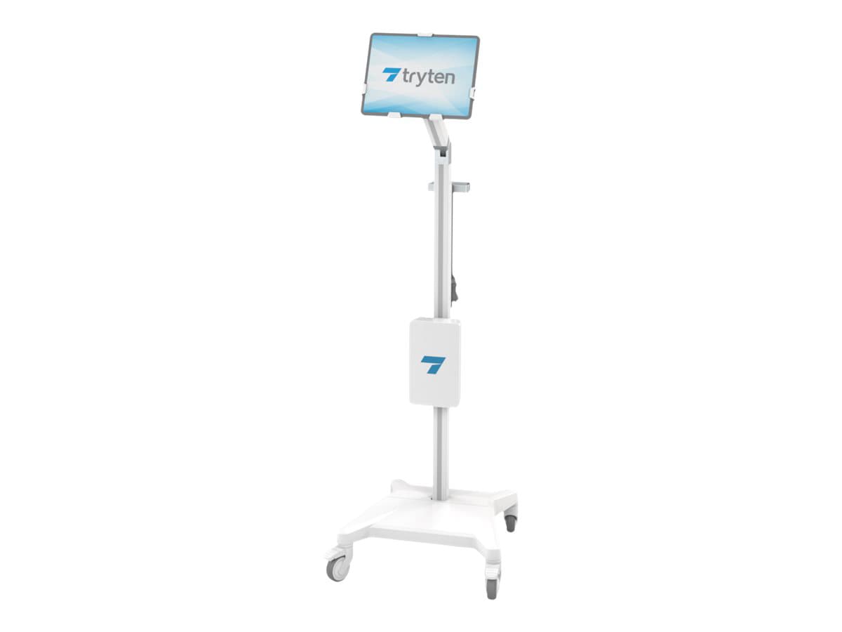 Tryten S1 cart - for tablet - white anodized