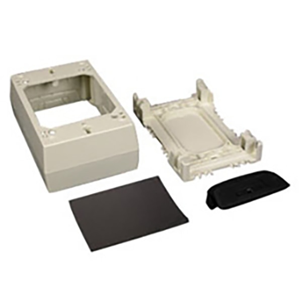 Wiremold Device Box Fitting Series Magnetic Deep Box - Ivory - cable racewa