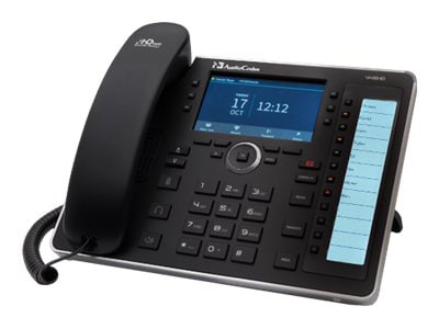 AudioCodes 445HD - VoIP phone with caller ID/call waiting - 3-way call capa