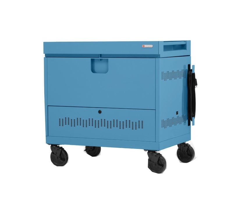 Bretford 40x CUBE Toploader Cart - Sky