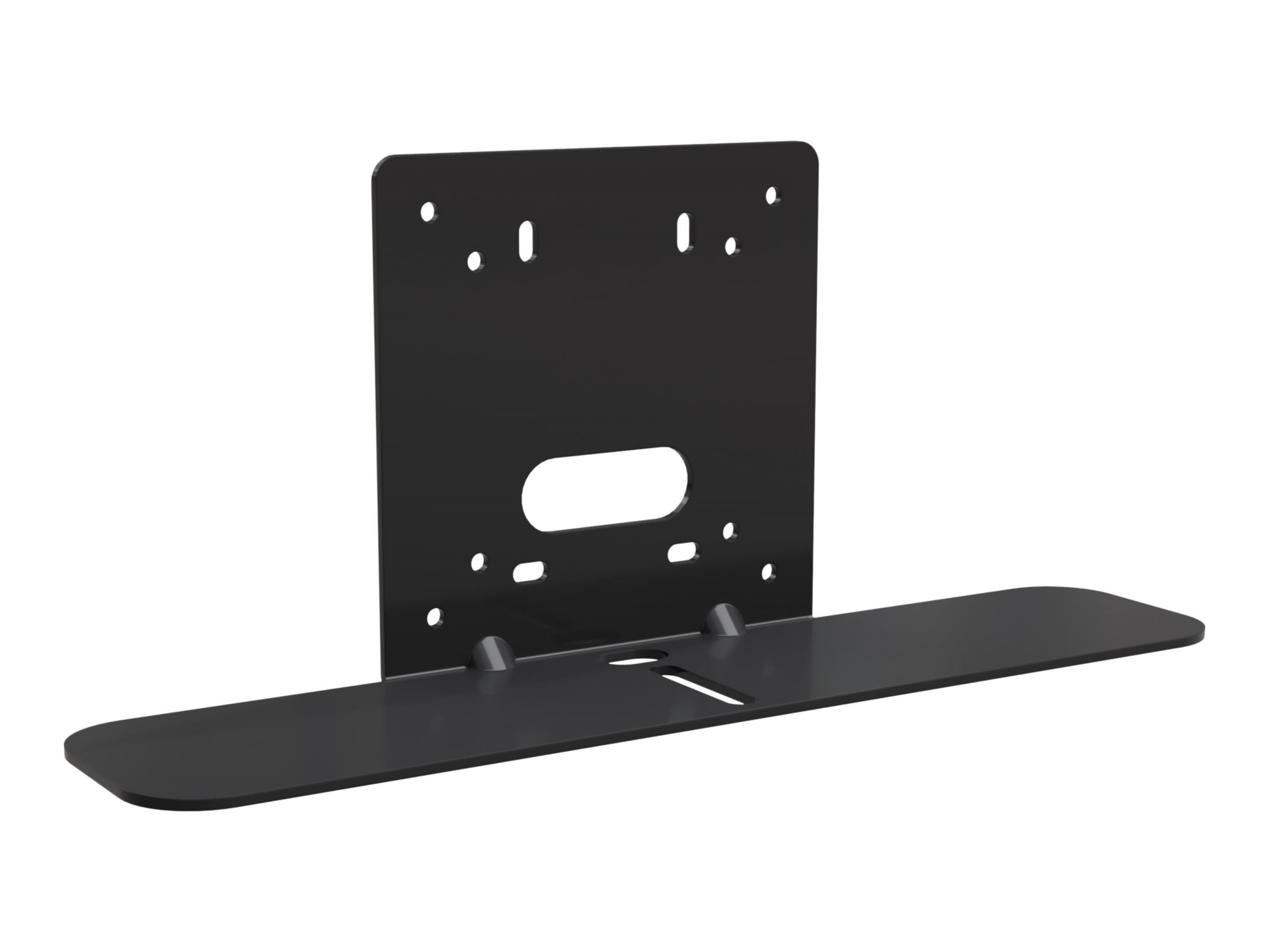 Vaddio Thin Profile Wall Mounted Camera Bracket - For Poly Studio E70 - Bla