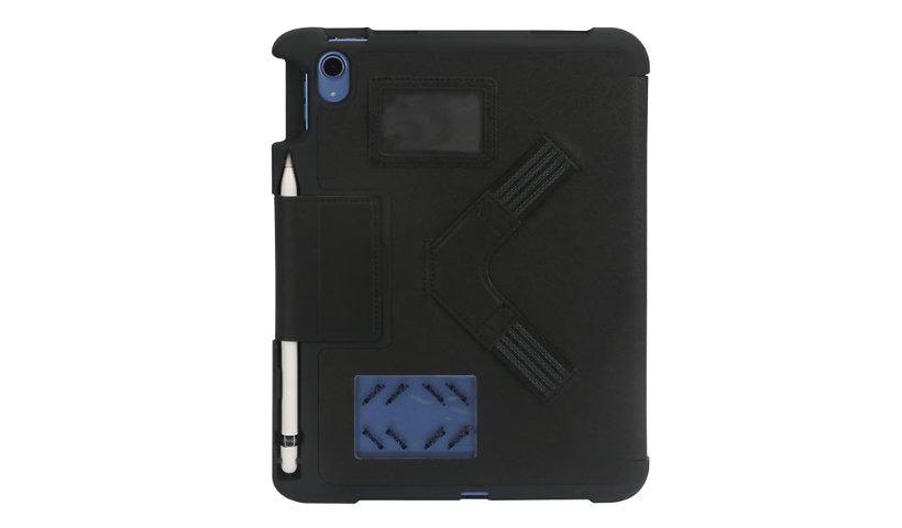 NutKase Rugged Case with Stylus Holder for iPad 10.9" Gen10 Tablet - Black