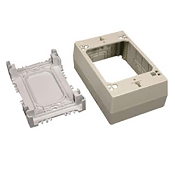 Wiremold Non-Metal 1-Gang Device Box for Eclipse PN03,PN05,PN10 Series Race