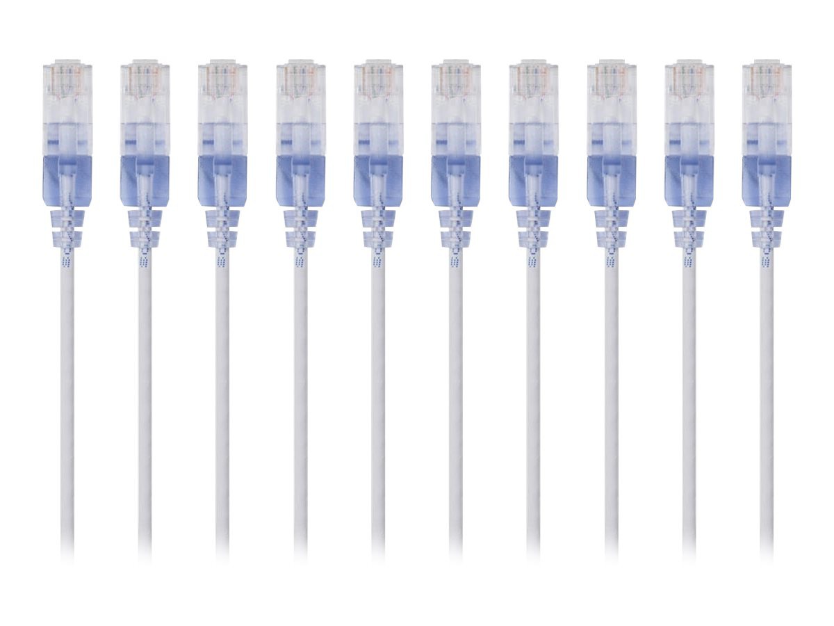 Monoprice SlimRun patch cable - 30.5 cm - white