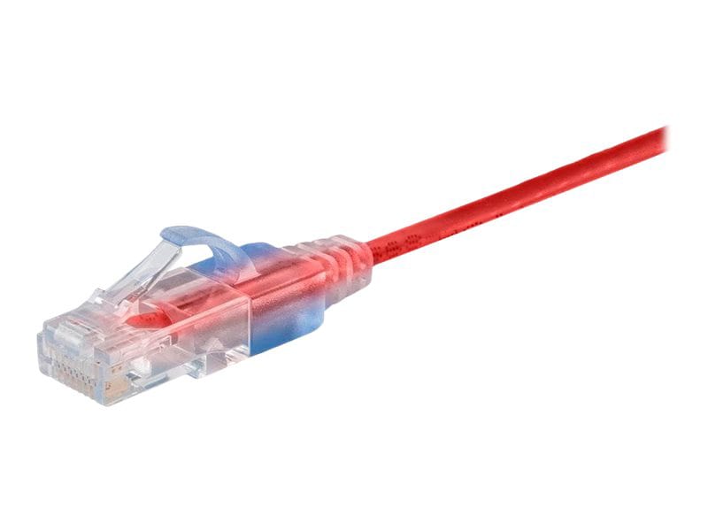 Monoprice SlimRun patch cable - 61 cm - red