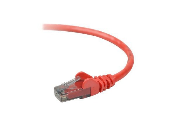 Belkin 15.2m (50ft) CAT6 Snagless Patch Cable, Red