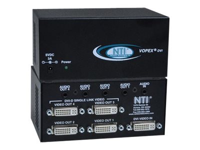 NTI VOPEX-DVIS-4 - video splitter - 4 ports