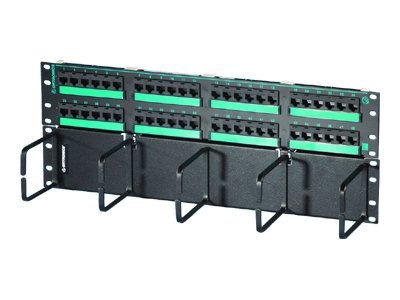 Ortronics Clarity 5E patch panel - 4U - 19"