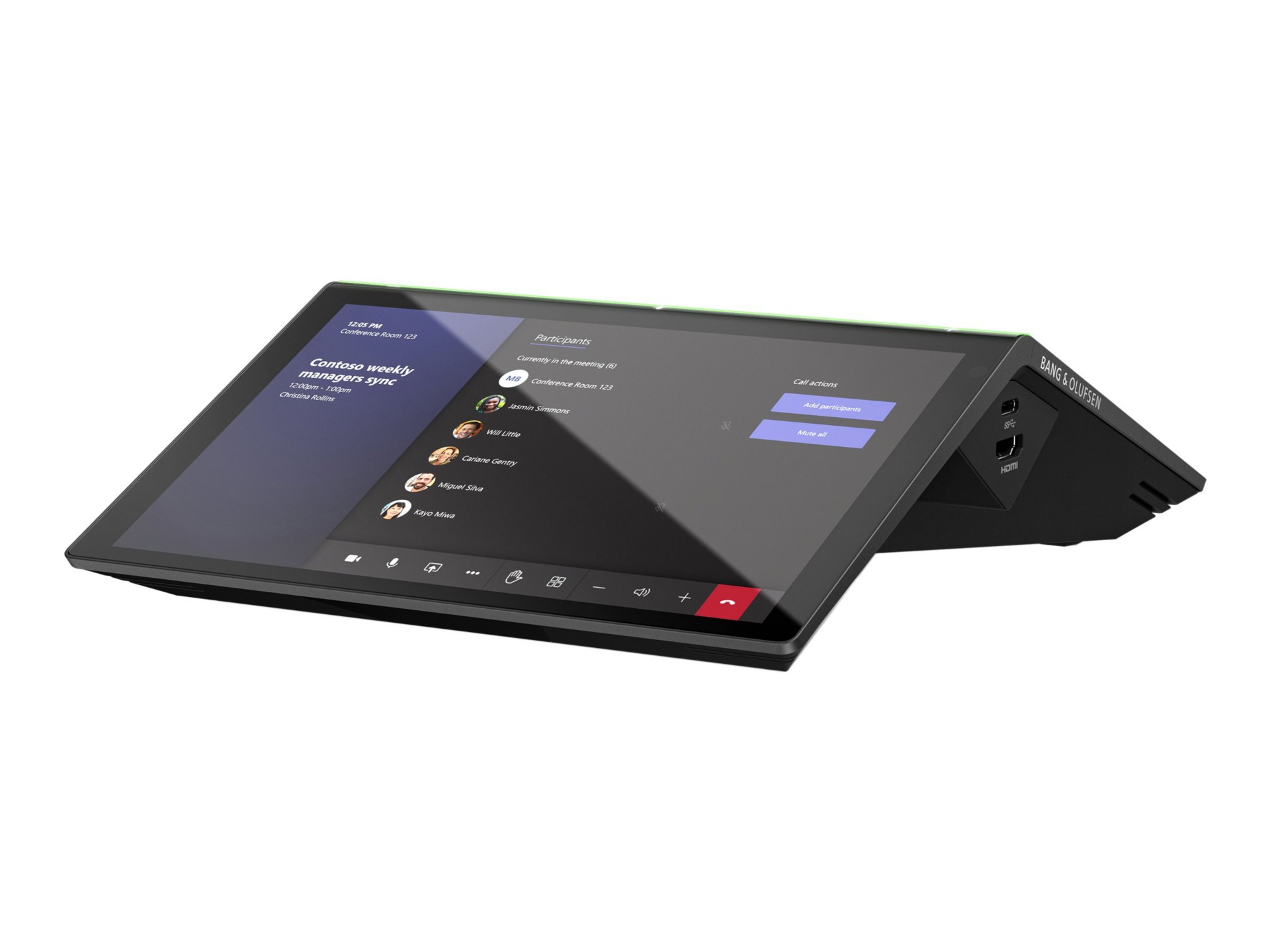 HP Presence Small Space Solution with Microsoft Teams Rooms - mini desktop - Core i5 10500T 2.3 GHz - vPro - 8 GB - SSD