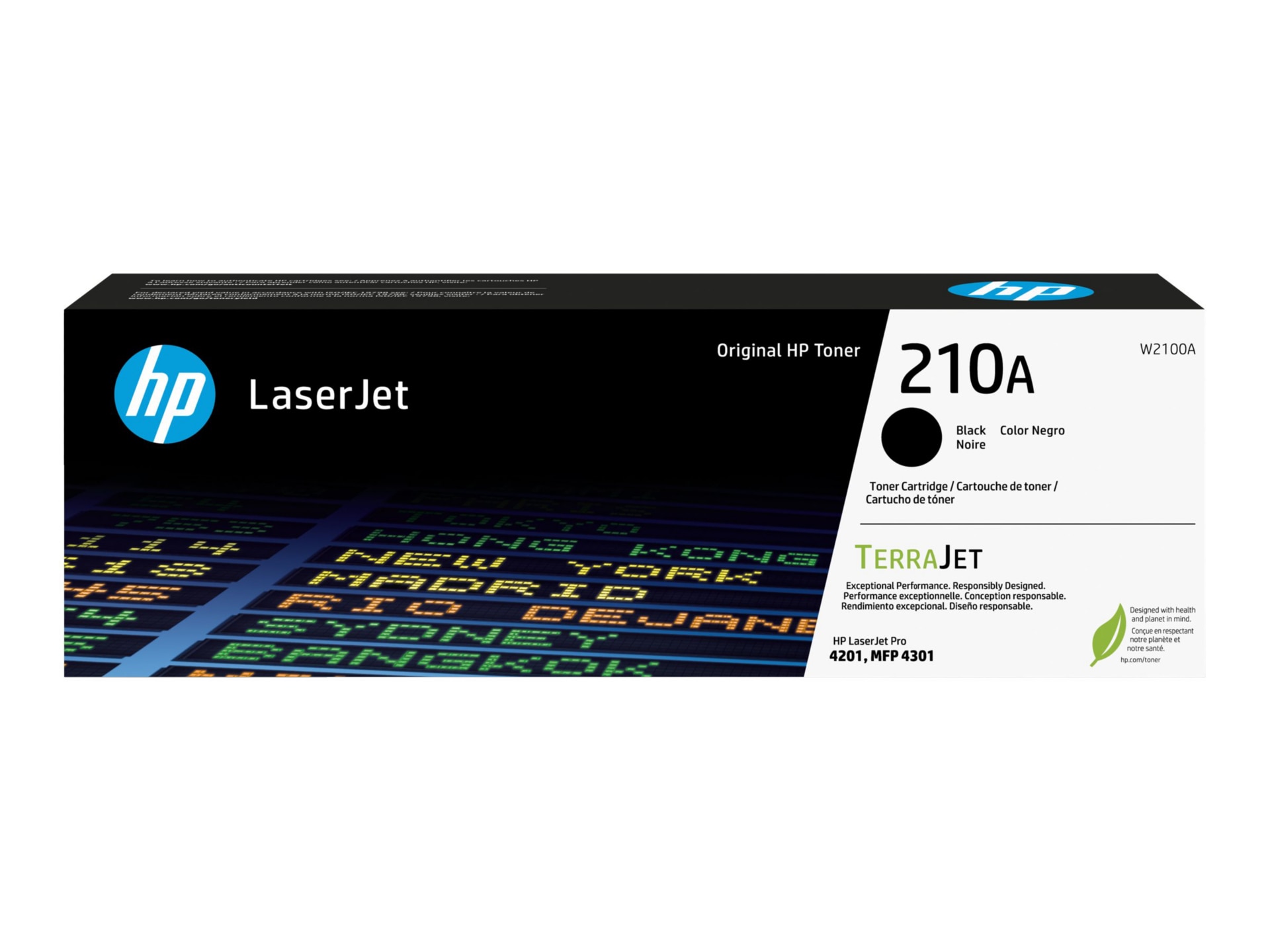 HP 210A Original Laser Toner Cartridge - Black - 1 Each