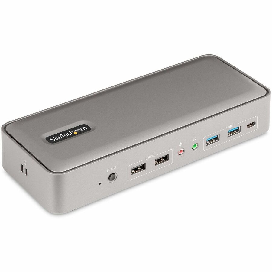 StarTech.com Dual-Laptop USB-C KVM Docking Station