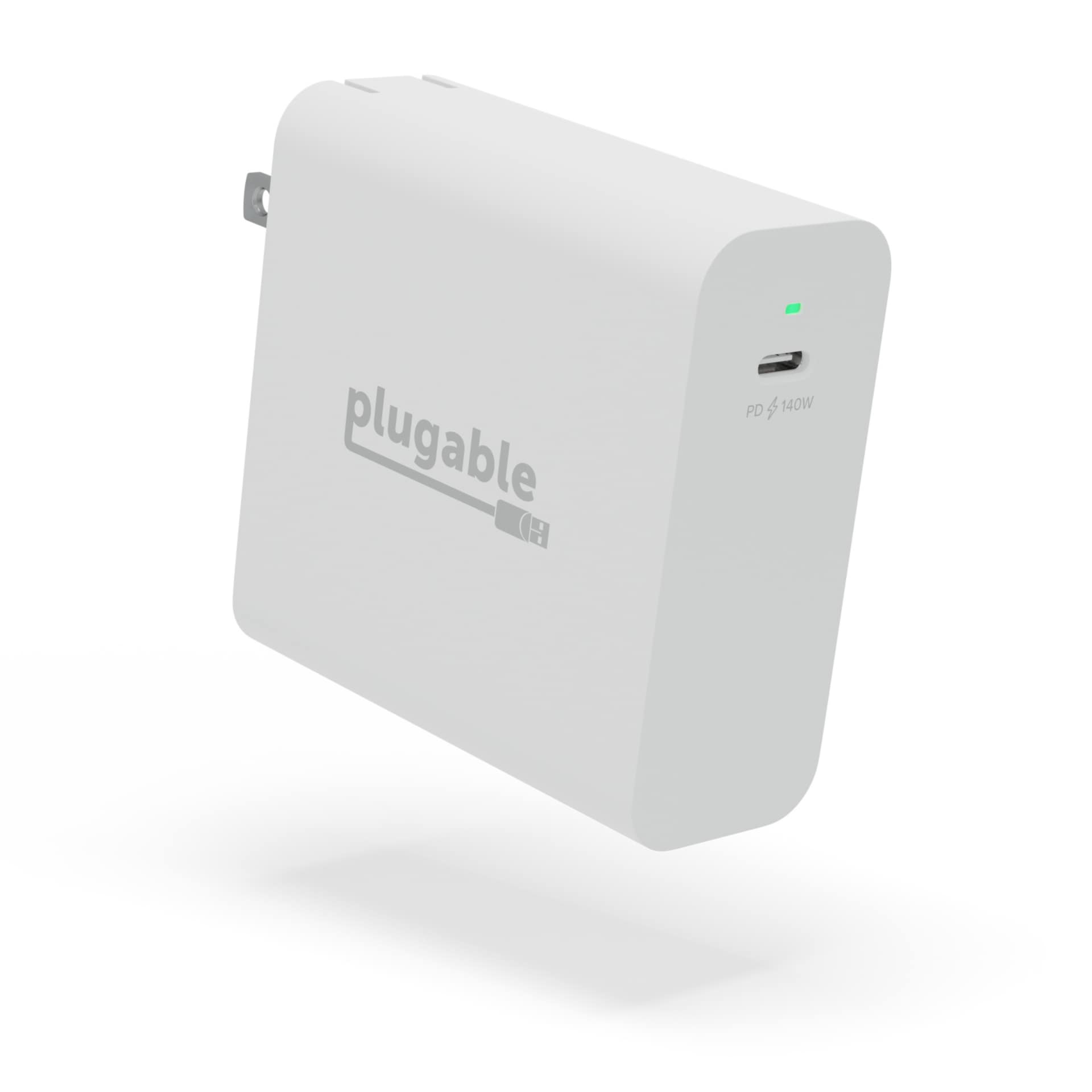 Plugable 140W USB-C GaN Charger PD 3.1 EPR Power Adapter for USB-C Devices
