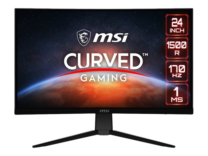 MSI G242C 24" Class Full HD Curved Screen Gaming LCD Monitor - 16:9