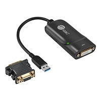 SIIG SIIG USB 3.0 to DVI/VGA Pro adapter, 1080p, USB 3.0 5 Gbps, included D