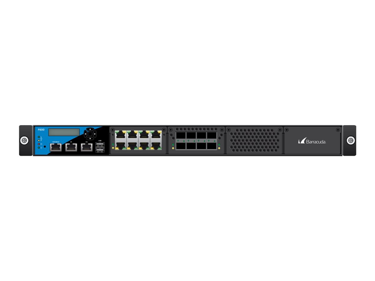 Barracuda CloudGen Firewall F-Series F600 model F20 - Cold Spare - firewall