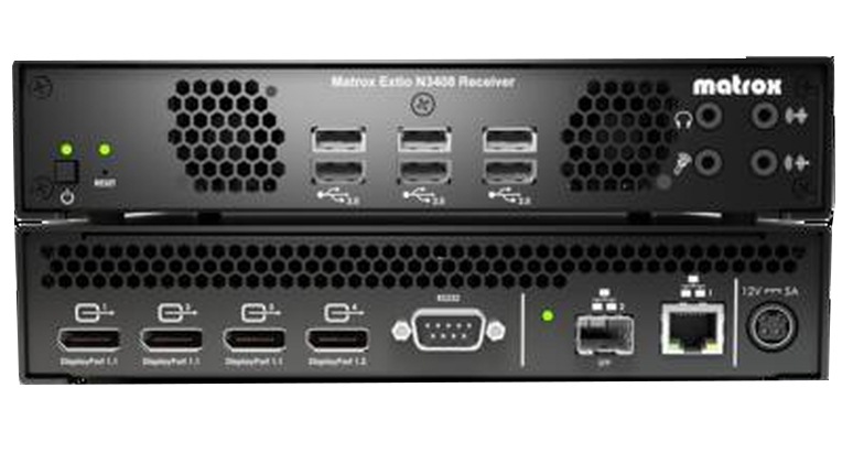 Matrox Extio N3408 IP KVM Receiver