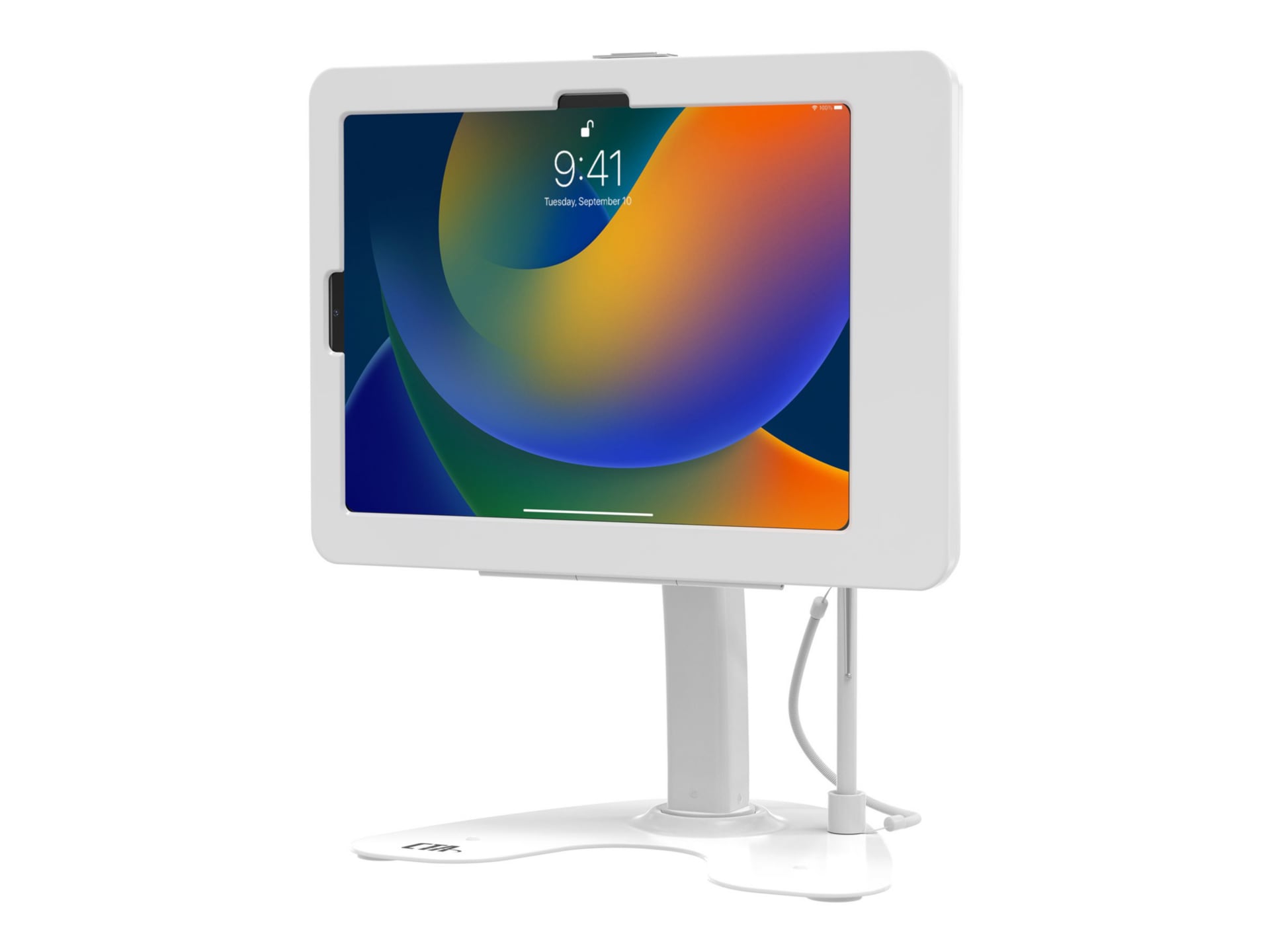 CTA Digital Security Kiosk for iPad Gen10 Tablet - White
