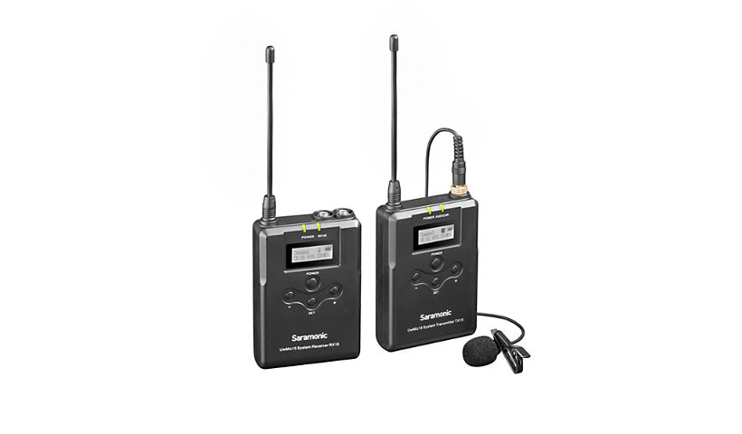 Movo Saramonic UwMic15 16-Channel UHF Wireless Lavalier Microphone System