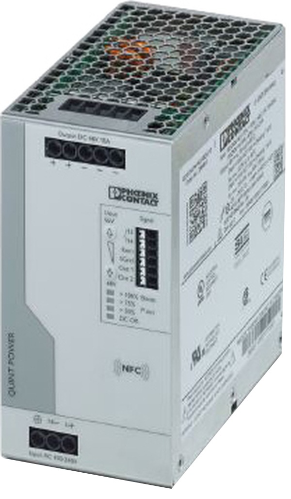 Perle QUINT 48V Single-Phase DIN Rail Power Supply Converter