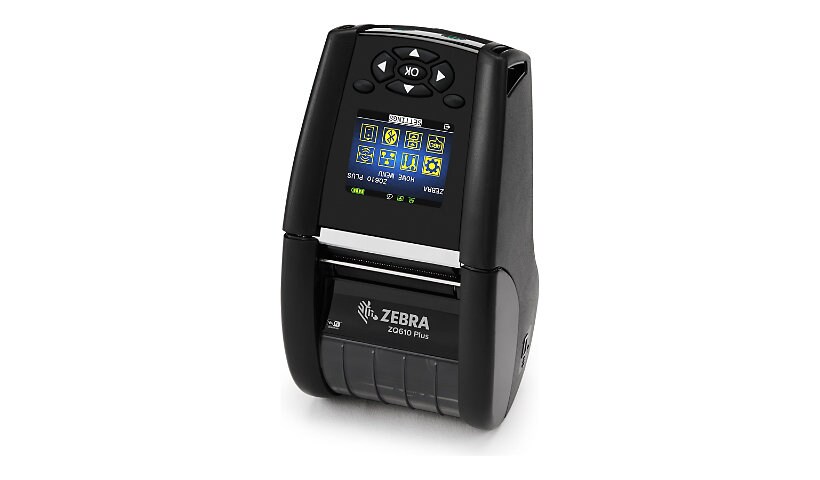 Zebra ZQ600 Series ZQ610 Plus - imprimante d'étiquettes - Noir et blanc - thermique direct