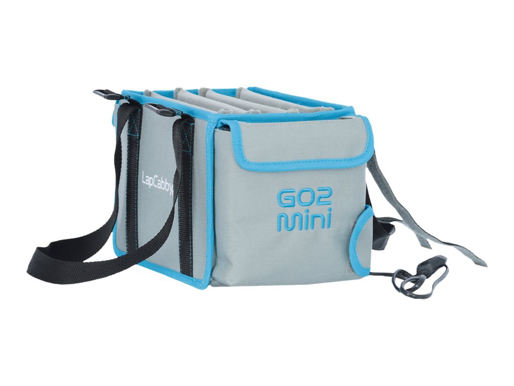 LapCabby GO2 Mini basket - for 5 tablets / cellular phones - charging, vertical