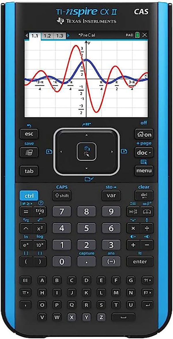 Texas Instruments TI-Nspire CX II CAS Graphing Calculator ...