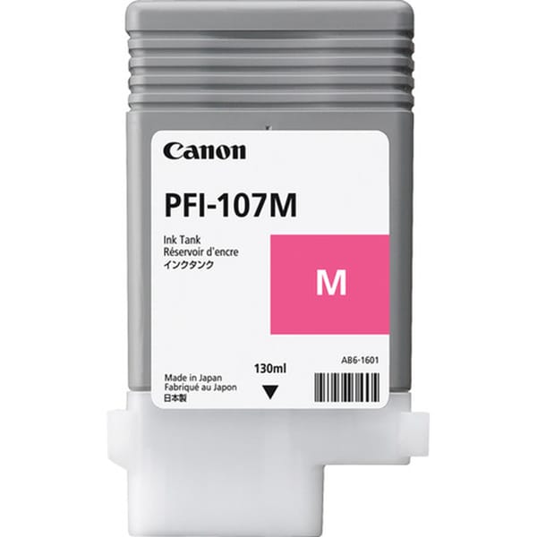 Canon PFI-107 M - magenta - original - ink tank